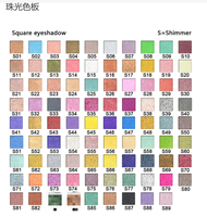 Palette de fards à paupières en gros, marque privée, finis mats, scintillants et pailletés, véganes, DIY, haute pigmentation, logo personnalisé, sans cruauté animale