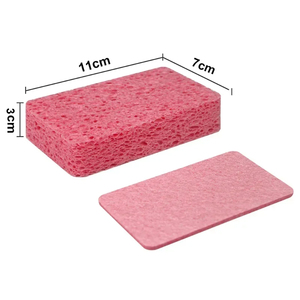 Éponges de nettoyage compressées, lingettes pour laver la vaisselle, tampons à récurer, outil de détartrage pour plaques de cuisson, accessoires de cuisine - Product Image 6