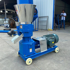 전기/디젤 겸용 동물 사료 펠렛 제조기, 닭/소/말 사료 및 우드 펠렛 생산 기계 - Product Image 4