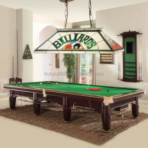 Lámpara de Araña Rectangular de Vidrio Tiffany LED de 42' con 6 Luces, para Comedor, Mesa de Billar, Bar, Control Táctil, 2700K - Product Image 5