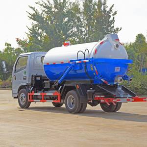 รถบรรทุกปั๊มน้ำเสียตงเฟิงขนาดเล็ก 5000 ลิตร รถดูดสิ่งปฏิกูล รถบรรทุกถังขยะมูลฝอยขนาดเล็ก - Product Image 5