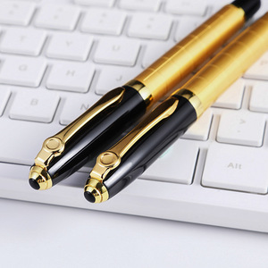 Bolígrafo Metálico con Punta Giratoria de 0.5mm, Tinta Negra, Novedoso, con Logotipo, Creativo, para Publicidad, Regalo, Personalizable con Impresión - Product Image 1