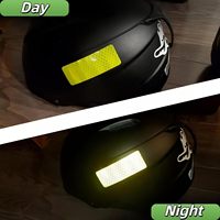 30 pièces de ruban réfléchissant, 3 cm x 8 cm, autocollants imperméables auto-adhésifs, utilisation en extérieur sur vélo/camion/voiture/moto/vêtements/casque