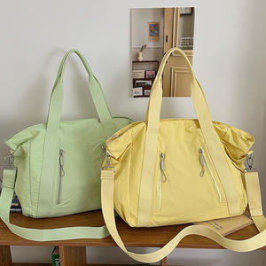 Bolsa de Nailon Estilo Coreano Informal, Ligera, Minimalista, para Viajes, Paseos, Gran Capacidad, para Llevar en la Mano, Bolsa para Mamá - Product Image 1