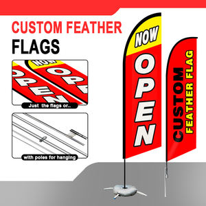 Banderas de Plumas Personalizadas de 2.8m, Banderas de Plumas para Publicidad, Bandera de Lágrima de Plumas Personalizada, Fabricante Mayorista - Product Image 5