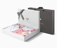 Boîte d'emballage imprimée personnalisée de luxe-Boîte-cadeau formelle en papier kraft pour T-shirts, costumes pour hommes et vêtements de boutique