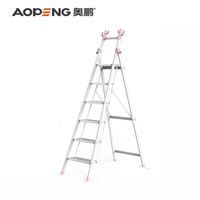 Nueva Escalera Plegable para el Hogar, Escalera Portátil para Colgar Ropa, Sombreros y Accesorios