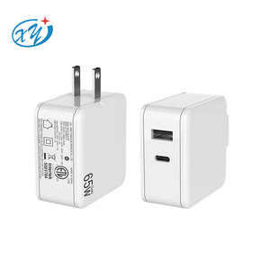 Caricatore da viaggio per Laptop GaN 65W <span class=keywords><strong>3</strong></span> porte PD USB C per HP Dell MacBook - Product Image 2