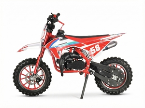 MAXSPEED DB07 Moto tout-terrain à essence pour enfants, 2 temps, démarrage automatique, modèle léger pour l'extérieur, vitesse de 40-60 km/h - Product Image 1