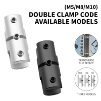 Kit de clips de câble magnétiques Accessoires de plafond à broche d'éclairage Suspension de câble métallique Réglage lisse Pince de câble en zinc plaqué