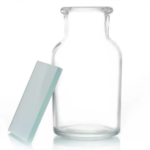 Portaobjetos <span class=keywords><strong>y</strong></span> tapas de vidrio esmerilado Ex-Lab para botellas de recolección de gases, 5x5cm, 6x6cm, para Física <span class=keywords><strong>y</strong></span> Química, personalizables en diferentes tamaños - Product Image 2