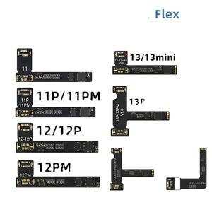 JC JCID FPC Flex câble <span class=keywords><strong>batterie</strong></span> <span class=keywords><strong>externe</strong></span> pour <span class=keywords><strong>iPhone</strong></span> 11-14 Pro Max Mini V1S V1SE <span class=keywords><strong>batterie</strong></span> d'origine Flex réparation câble de remplacement - Product Image 1