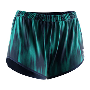 Shorts de pêche pour femmes à séchage rapide, entrejambe de 4 pouces, motifs graphiques vifs sur toute la surface, flexibles pour la pêche en rivière et en lac - Product Image 5