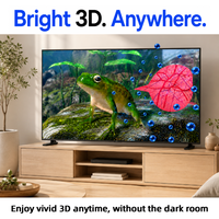 Pizarra Interactiva Bestar de 86 Pulgadas 4K UHD LCD con Pantalla Táctil de 20 Puntos, Marco de Aluminio y Efectos 3D Pop-Out para Conferencias y Educación