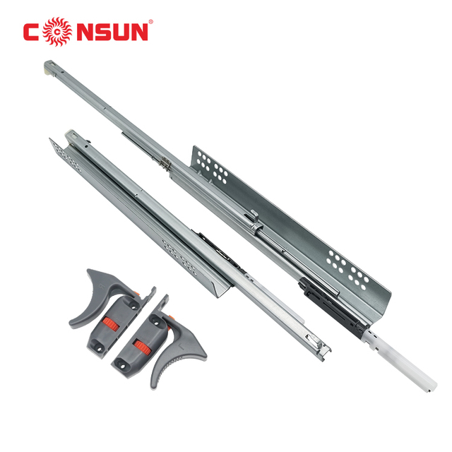 Heavy Duty Soft Close Full Extension Undermount Drawer Slide