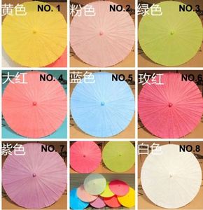 Parasols en papier pour mariée et demoiselles d'honneur, cadeaux de fête, séances photo, parapluies de mariage - Product Image 6