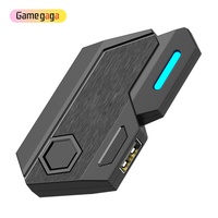 Gamegaga Combo 4 en 1 Mix SE/Elite, Mini Teclado y Ratón con Retroiluminación RGB, Convertidor con Cable, USB 1.0, para Juegos Android