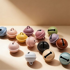 Campana Pequeña <span class=keywords><strong>de</strong></span> Colores para Muñecas, Material para Llavero y Colgante DIY, Estilo Caramelo, 14-22mm - Product Image 3