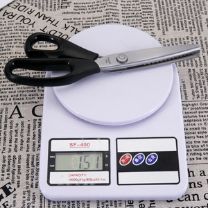 9 inch tay trái Zig Zag may mặc thợ may kéo thép không gỉ răng cưa lưỡi cắt cho vải cắt may - Product Image 6