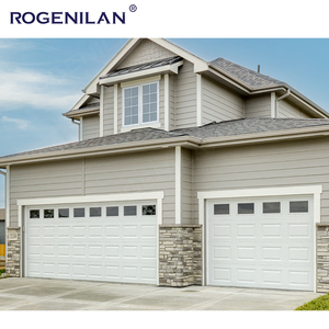 Rogenilan Tùy Chỉnh Nhôm Tự Động Cửa Nhà Để Xe Cắt Từ Xa Điều Khiển Cơ Động Cơ Đường Lái Xe Cửa Nhà Để Xe Cho Ngôi Nhà - Product Image 6