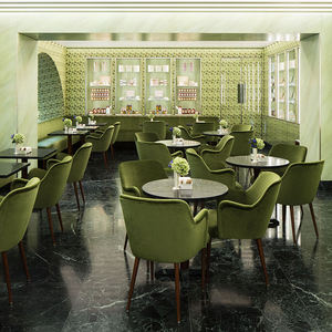 Muebles de Restaurante Personalizados, Mesas y Sillas, Conjuntos de Asientos de Cabina, Cafetería, Tienda de Comida Rápida, Bar, Asiento de Cabina de Metal, Silla de Sofá - Product Image 4