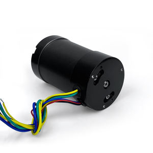 محرك تيار مستمر بدون فرش 24 فولت نيما 23 بقوة 100 واط وعزم دوران 0.2 نيوتن متر وسرعة 5000 دورة في الدقيقة مع وحدة تحكم RS485 - Product Image 6