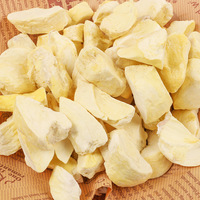 Snack Durian Bulkverpakking Gevriesdroogde Authentieke Smaak Vacuüm Gedehydrateerd Gevriesdroogd Durian Direct Van Fabrikant
