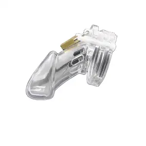 Reçine erkek bekaret horoz kafes ile 5 Penis horoz halka kol kilit Penis kafes köle seks oyuncağı erkekler için - Product Image 3