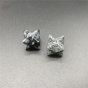 Piedras Preciosas de Cristal Merkaba de 13 mm, Piedras Curativas, Artesanías de Piedras Semipreciosas - Product Image 4