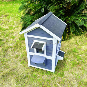 SDCH015 <strong>Cat</strong> <strong>House</strong> for <strong>Outside</strong> Wooden Large Cheap Animal Hot Sale Outdoor Solid Wooden Pet <strong>Houses</strong> - Product Image 5