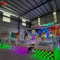 Manège rotatif sur le thème de l'espace, de qualité commerciale, pour projet de divertissement intérieur de centre commercial (FEC)