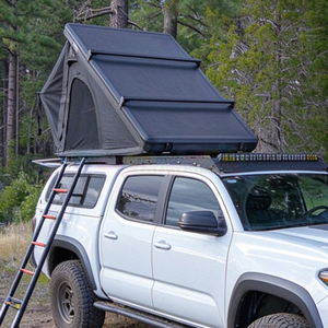 เต็นท์หลังคารถแบบเปลือกแข็งอลูมิเนียม 4x4 สำหรับ 4 คน แบบเปิดด้านข้าง พร้อมแร็ค - Product Image 3