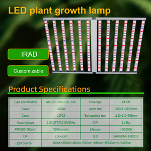 ไฟปลูกต้นไม้ LED ปรับความสว่างได้ 800W 1000W ขนาด 4*8 ฟุต สเปกตรัมเต็มรูปแบบ ใช้หลอด LM301H Grow Light <span class=keywords><strong>Mega</strong></span> <span class=keywords><strong>Plus</strong></span> 720 สำหรับปลูกพืชในร่ม - Product Image 4
