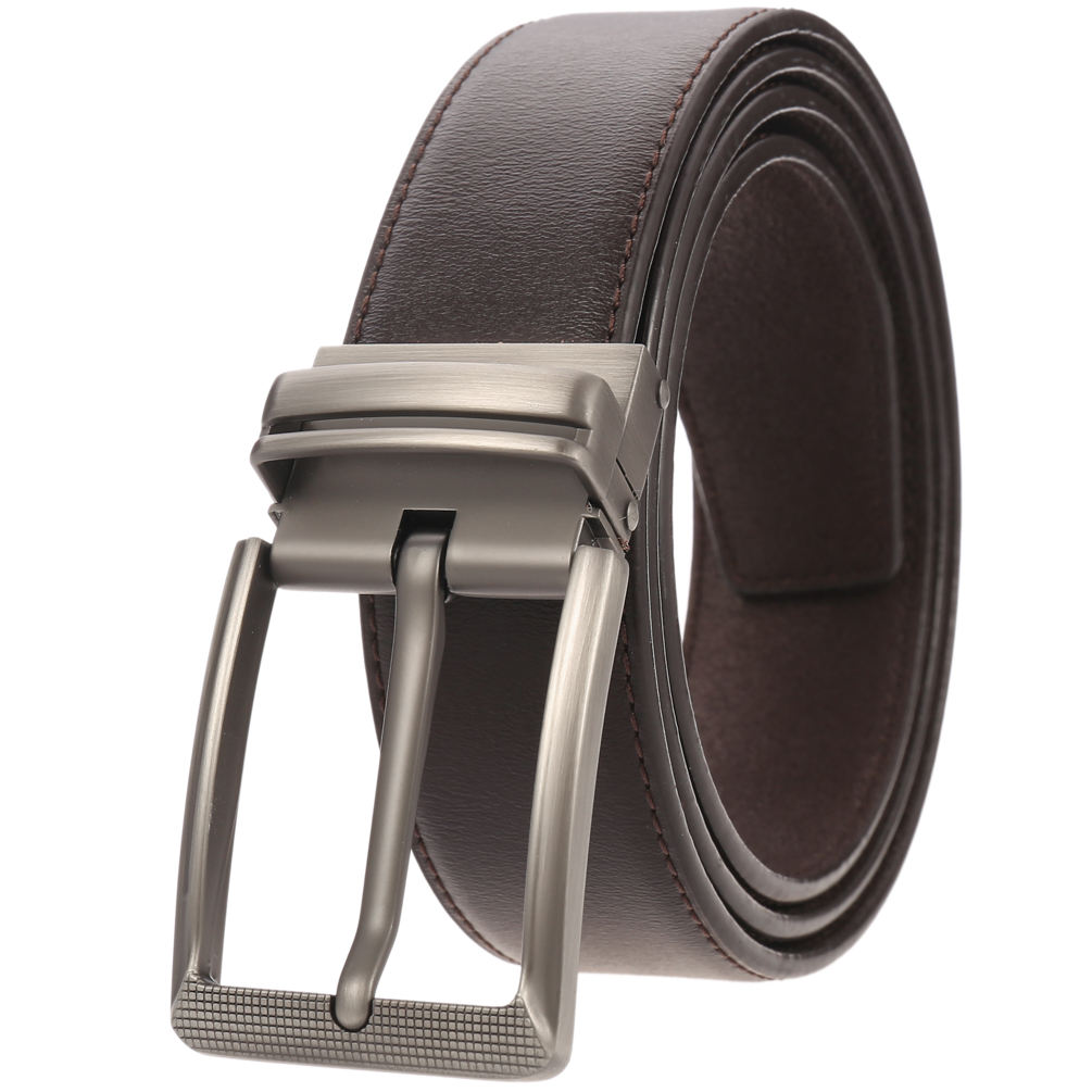 หัวเข็มขัดปืนดัม + เข็มขัดสีน้ำตาล