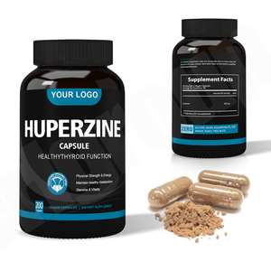 Extrait de Huperzia Serrata de qualité alimentaire 98% capsules Huperzine Supplément Huperzine a Capsules - Product Image 1