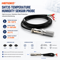 Sonde de température et d'humidité HENGKO SHT35 haute précision avec protection en acier inoxydable pour la surveillance industrielle