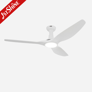 Ventilatore da soffitto bianco a 6 velocità da soffitto moderno con luce - Product Image 1