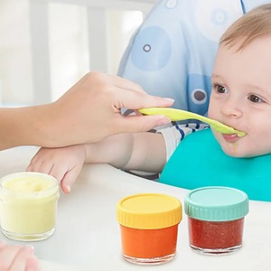 Bocaux en verre personnalisés pour condiments, contenants hermétiques à couvercle rabattable, petites pochettes de conservation alimentaire pour la cuisine et la restauration - Product Image 6