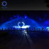Cortina de Agua para Proyección de Películas, Proveedor de Equipos Creativos para Espectáculos de Cine en Cortinas de Agua al Aire Libre y Entretenimiento Láser