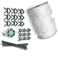 Filet de concombre en nylon de 5x350 pieds 6x6 en filet de soutien de plante pour le jardin