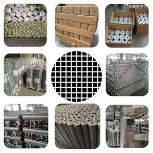 Vente chaude Rouleau de grillage soudé galvanisé de 1/2 pouce 48 pouces x 100 pieds Trempé à chaud pour clôtures de jardin Cages pour animaux 100% coupe carrée - Product Image 5