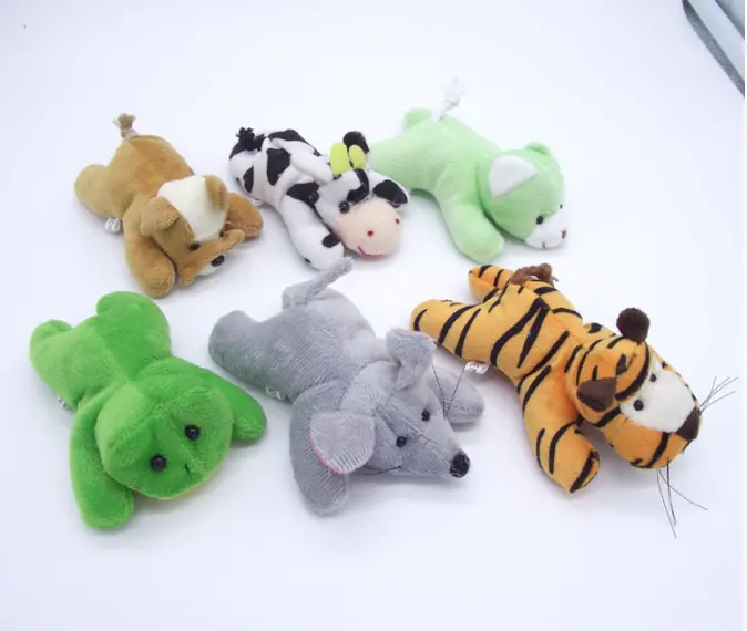 Lucu Gratis Sampel Lembut Mewah Harimau Hewan Kulkas Magnet/Magnetic Monkey Mainan Bayi Pendidikan Magnet Kulkas Mainan untuk Dekorasi