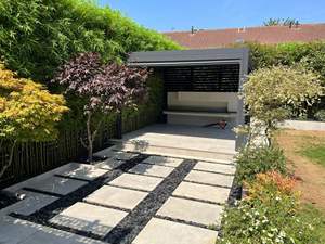 Recinzione artificiale per esterni personalizzata 2-7m 4 metri recinzione per alberi da parco decorazione recinzione in plastica di bambù - Product Image 4