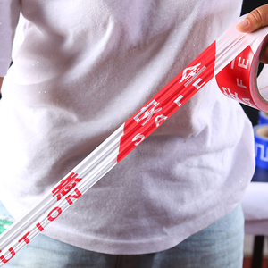 Eonbon bán buôn thận trọng cảnh báo băng không dính 70 mét x 500m màu đỏ và trắng CAUTION <span class=keywords><strong>Tape</strong></span> - Product Image 4