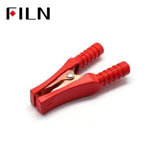 110mm 100A 절연 황금 도금 전원 충전 자동차 밴 배터리 클램프 엘리게이터 클램프 - Product Image 2