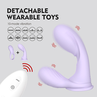 Hersteller Kabelloses Ferngesteuertes Paar-Vibrator-Set Wiederaufladbar Silikon Doppelmotor Wasserdicht Erwachsenen-Sexspielzeug Großhandel