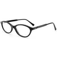 Monture de lunettes optiques Elan Optical YB6616, style rétro œil de chat ovale, unisexe, en acétate, sans peinture, vente chaude, directement de l'usine