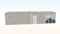 Maisons modulaires en acier préfabriquées à 3 chambres, style moderne, en kit, transportables, villas de luxe à bas prix