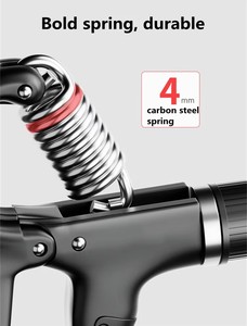 Rehabilitasyon Spor Salonu Ekipmanları El Kuvvetlendiricileri Ayarlanabilir Hafif Fitness El Kuvvetlendiricisi Krom Kaplama Yaylı - Product Image 5