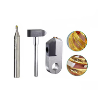 Outils de découpe diamantés Posalux pour machines à facetter les bijoux, couteaux de découpe pour la création de bijoux en or, argent, cuivre et chaînes